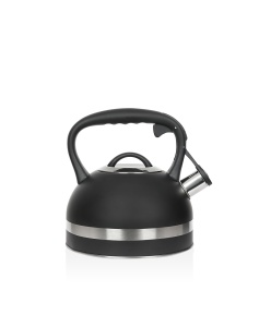 Ceainic din inox cu fluier Zilan ZLN1283, Culoare negru, Compatibil gaz, electric inductie, Capacitate 3L - Img 3