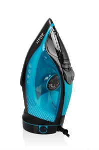Fier de calcat Zilan ZLN0989, 2200W, Anti Calcar, Folosire cu sau fara cablu, Cablu rotativ 360, Termostat reglabil, Albastru - Img 3