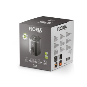 Friteuza cu aer cald Floria ZLN8009 Negru, putere 1360W, Capacitate 6 Litri, temperatura reglabila - Img 3