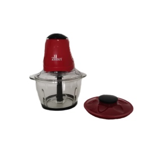 Mini tocator electric ZILAN ZLN5619 - 200W, vas sticla 1L, rosu - Img 3
