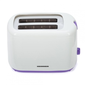 Prajitor de paine Heinner TP-750UV, 750W, 6 nivele de rumenire, 3 functii, control variabil al temperaturii, oprire automata, violet - Img 3