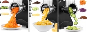 Razatoare si Feliator Zilan ZLN0498 Fresh, Putere 200W, 4 accesorii, Inox - Img 3