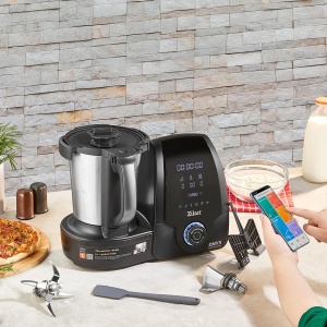 Robot de bucatarie Zilan ZLN9334 ONYX multifunctional Thermorobot, 1700W, Capacitate 3.3L, 30 de functii, Afisaj digital LED, aplicatie mobil - Img 4