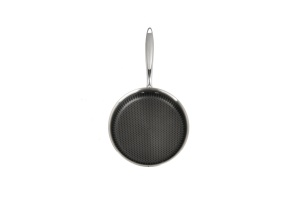 Tigaie inalta Zilan ZLN9679 cu capac tri-ply, inox, antiaderent, protectie la zgarieturi, usor de spalat, 26 cm ,3.2L - Img 4