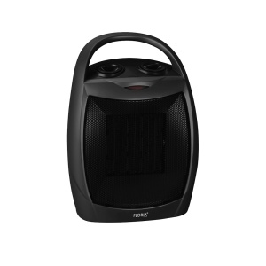 Aeroterma ceramica FLORIA ZLN6188, Putere 1500W, 2 trepte de reglare temperatura+aer rece, Termostat reglabil,Rezistenta ceramica