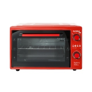 Cuptor electric Floria ZLN2898,ROSU capacitate 38 Litri, Putere 1500W, Gratar, Tava inclusa