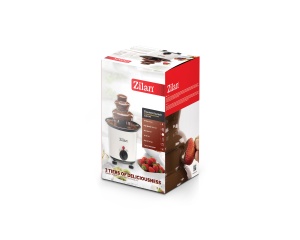 Fantana de ciocolata ZILAN ZLN2144 - 30W, 200ml, alba, accesorii incluse - Img 2