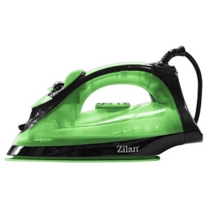 Fier de calcat talpa ceramica ZILAN ZLN2189, Verde, Putere 2200W, calcare cu aburi si uscata, functie autocuratare - Img 2