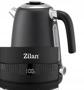 Fierbator electric din Inox Zilan ZLN1001 Negru, digital, 2200 W, 7 niveluri intre 40 - 100 grade celsius - Img 4
