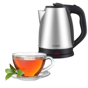 Fierbator electric Floria ZLN4902 Gri, putere 1500W, capacitate 2 L, indicator luminos - Img 5