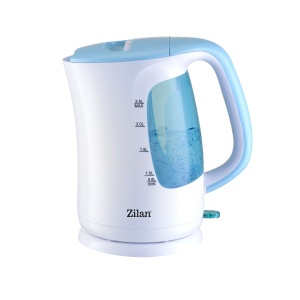 Fierbator electric ZILAN ZLN1673 - 2200W, 2.5L, filtru anticalcar, albastru
