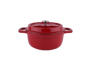 Oala Zilan ZLN0941, Din fier turnat sub presiune puternica, 2.6L, Diametru 22 cm, Inaltime 10 cm, Compatibila cuptor si masina de spalat vase