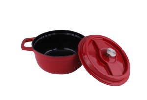 Oala Zilan ZLN0941, Din fier turnat sub presiune puternica, 2.6L, Diametru 22 cm, Inaltime 10 cm, Compatibila cuptor si masina de spalat vase - Img 2