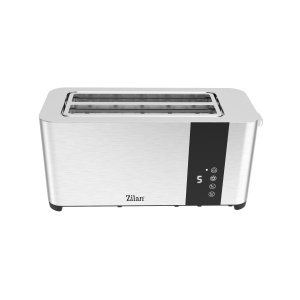 Prajitor de paine Zilan ZLN6234 Argintiun, ecran digital si tactil, putere 1400W, inox - Img 2