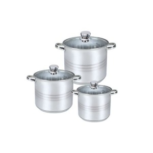 Set oale Floria ZLN4045, 6 piese, pentru toate sursele de caldura, Inox