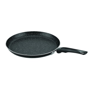 Tigaie clatite ZILAN ZLN2010 - 25cm, aluminiu interior granit, Thermo-spot, gri