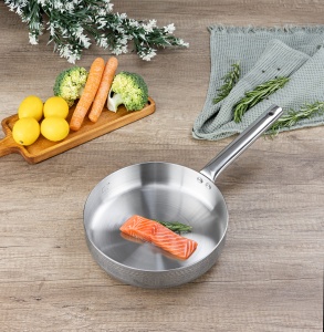 Tigaie inalta Zilan ZLN1337 din otel inoxidabil, 1.5L, Diametru 24 cm, Maner nituit, Maner din inox - Img 3