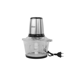 Tocator legume-fructe Zilan ZLN3898 din inox, Vas din sticla capacitate 2L, 2 trepte de viteza + pulse, Putere 400W - Img 2