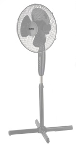 Ventilator cu picior FLORIA ZLN0996 - 40W, 16 inch, 3 viteze, inaltime reglabila - Img 2