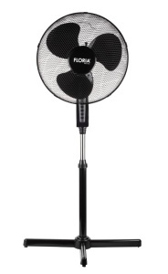 Ventilator cu picior FLORIA ZLN1181 - 40cm, 40W, 3 viteze, motor silentios, negru - Img 2