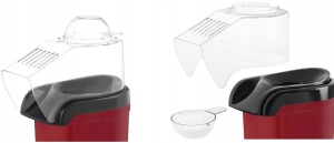 Aparat Pentru Popcorn Zilan ZLN8046, Rosu Putere 1200W, sistem cu jet de aer cald - Img 4