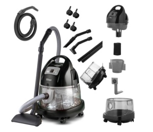 Aspirator ZILAN ZLN8945G Gri cu filtrare prin apa si uscata,2000W - Img 2
