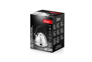 Ceainic cu fluier Zilan ZLN1306 din otel inoxidabil, Compatibil gaz, electric inductie, Capacitate 3.5L - Img 5