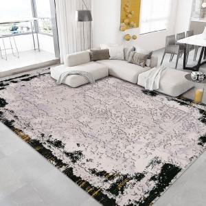 Covor Modern Living , Dormitor Dreptunghiular Antic 7557AL Antracit