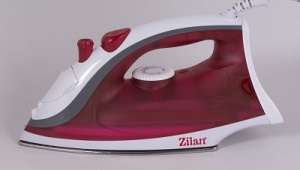 Fier de calcat talpa inox ZILAN ZLN8410, 1600W,Alb Rosu - Img 2