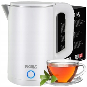 Fierbator electric Floria ZLN4920 Alb, putere 1500W, capacitate 2 litri, protectie la supraincalzire - Img 2