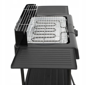 Gratar electric cu picior ZİLAN ZLN3789 ,2400 W, termostat reglabil - Img 4