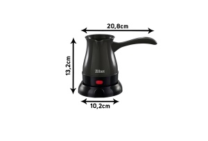 Ibric electric Zilan ZLN0188,Negru Putere 600W, Capacitate 4 cesti, - Img 2