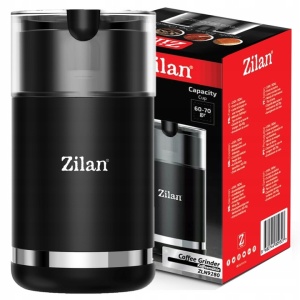 Rasnita electrica Zilan ZLN9280 pentru cafea, lame din otel, corp din plastic, negru - Img 3