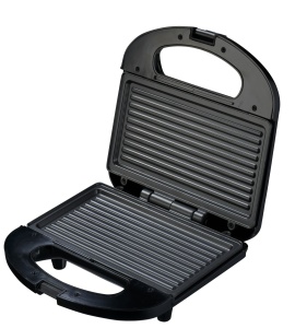 Sandwich Maker Floria ZLN0829, Putere 750W, Placa de tip grill, Antiaderenta, indicator luminos, Negru - Img 2