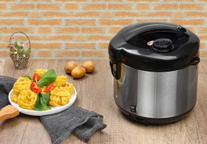 Aparat de gatit Zilan ZLN2793 2 in 1 pentru gatit orez si alimente la abur, capacitate 1.5L, 500W - Img 4