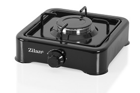 Aragaz 1 ochi ZILAN ZLN0018, Negru Alimentare GPL butelie, - Img 2