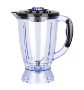 Blender si rasnita FLORIA ZLN7917 - 2 in 1, 300W, 1.6L, 2 viteze + Pulse, rosu - Img 2