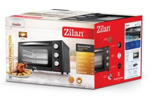 Cuptor electric Zilan ZLN0973 RODIN, 1200 W, 15 Litri, Temperatura Reglabila, Geam Duble, Negru - Img 3