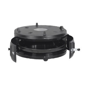 Cuptor rotund Zilan ZLN8917 Negru, putere 1200W, diametru 45 cm - Img 2