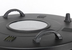 Cuptor rotund Zilan ZLN8917 Negru, putere 1200W, diametru 45 cm - Img 5