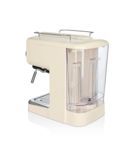 Espressor manual Zilan ZLN2992 Crem,15 Bar, 1.25 l, 1100W, Design Retro - Img 5