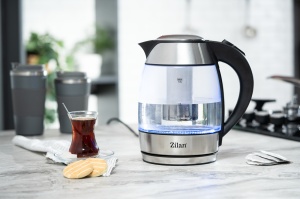 Fierbator de apa Zilan ZLN8948 cu filtru pentru ceai, capacitate 1.8 litrii, putere 2200W - Img 3