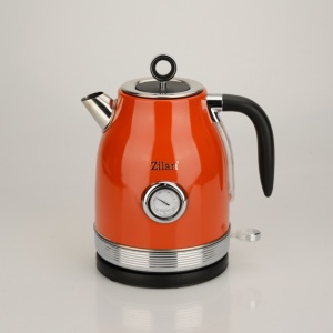 Fierbator RETRO Zilan ZLN7033 Rosu, Capacitate 1.7 Litri, Putere 2200W, Rotire 360 - Img 2