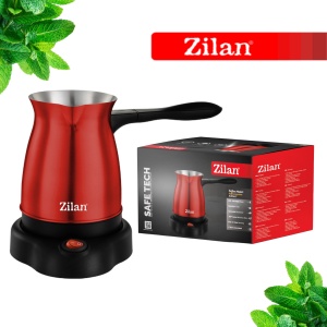 Ibric electric Zilan ZLN3627 Rosu, putere 800W, Capacitate 6 cesti - Img 5