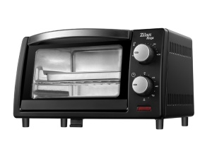 Mini cuptor Zilan-Roza ZLN4328, 9L, 800W, Geam dublu, Temporizator 60 min