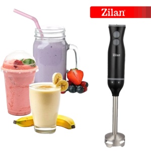Mixer vertical Zilan ZLN5220 Negru, putere 250W, lame din otel, baza detasabila - Img 5