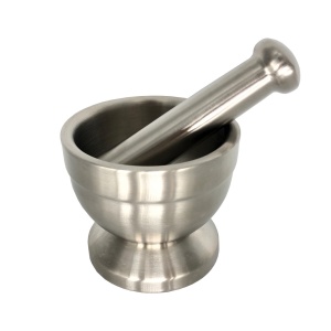 Mojar cu pistil FLORIA ZLN2645, Inox, diametru 10 cm