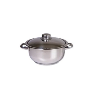 Oala inox cu capac ZLN7239, COCINERA,diametru 20 cm,capacitate 2L