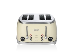 Prajitor de paine Retro Zilan ZLN1214, 4 felii de paine, 1500W, 6 trepte, dezghetare, reincalzire, picioruse antiderapante - Img 2