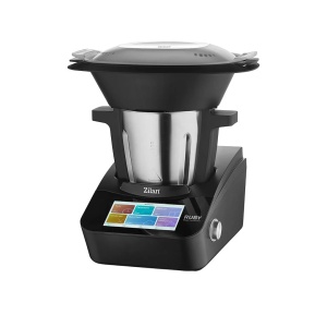 Robot de bucatarie Zilan ZLN9341 RUBY multifunctional Thermorobot, 1700W, 4.7L, Ecran color TFT cu touchscreen de 7 inch, 18 Functii, WiFi, Aplicatie mobila - Img 2
